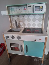 cucina in legno bambini 