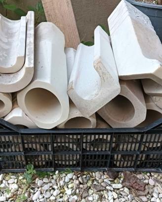 Gocciolatoi in marmo resina per balconi circa 20