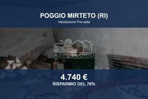Immobile in asta di 20 m² a Poggio Mirteto