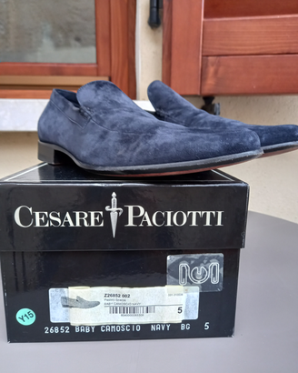 Mocassino Cesare Paciotti blu