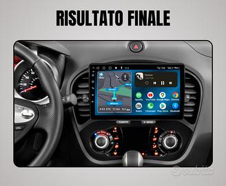 Nissan Juke | Autoradio android stereo 2 din +KIT