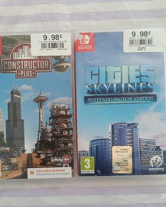 Due CityBuilder per Nintendo Switch 