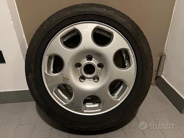 5 cerchi e gomme estive x audi  A4 per cambio auto