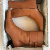 Stivaletti Sergio Rossi in pelle Vintage