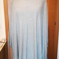 Maxi abito di maglia grigio Bonprix 58/60