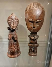 Statuette legno