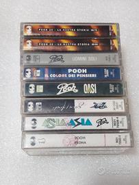 7 Album dei Pooh in musicassetta