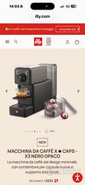 Macchina del caffè illy X3 X-CAPS