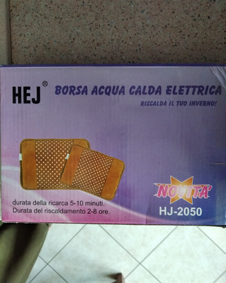 Borsa acqua calda elettrica nuova