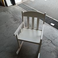 sedia a dondolo Ikea bambini