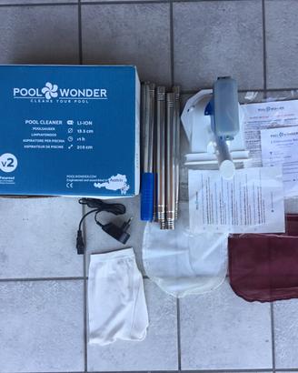 Aspiratore piscina Poolwonder V2