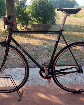 Bici scatto fisso Telaio Cinelli Gazzetta Tg.52