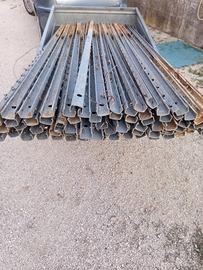 Pali in ferro zincato 