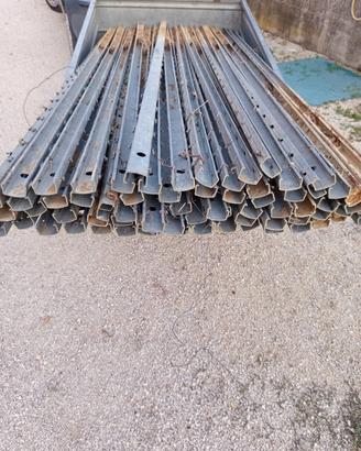 Pali in ferro zincato 