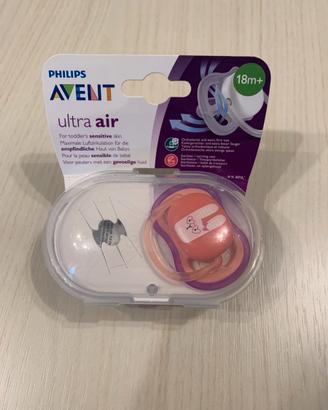 Ciuccio Philips Avent Ultra Air 18 + Nuovo