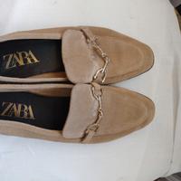 mocassino scamosciato