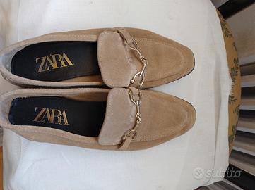 mocassino scamosciato