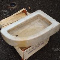 Lavamani in marmo di carrara