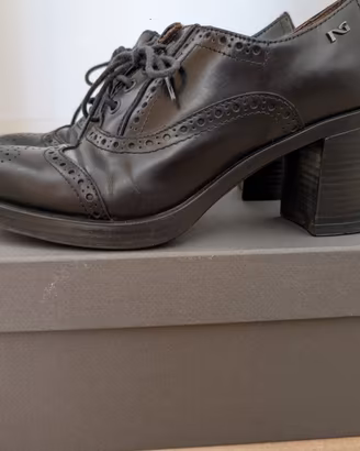 Scarpe Francesine NeroGiardini nere in pelle