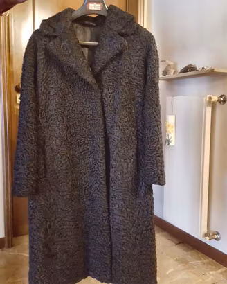 Cappotto Pelliccia Persiano Nero Bookara