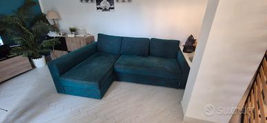 Divano 3 posti con chaise-lounge