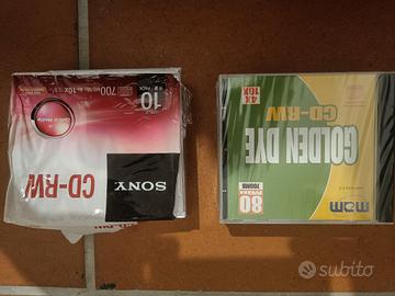 CD vergini riscrivibili