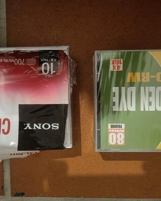 CD vergini riscrivibili
