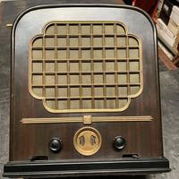 Radio d'epoca Telefunken 33WL (1931) bakelite funz
