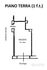 LOCALE COMMERCIALE RISTRUTTURATO IN CROCETTA