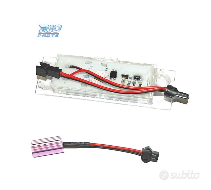 Luci Targa A LED Per Opel/Vauxhall Astra, Corsa, Insignia, Zafira - Kit 2 Pezzi Canbus, Bianco Xenon, E4