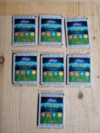 7x Kelloggs Football Superstar Stickers Panini ed.