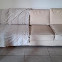 Divano letto matrimoniale - Bianco Panna