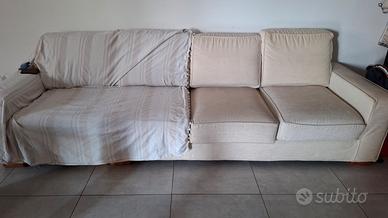 Divano letto matrimoniale - Bianco Panna