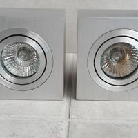 Faretti alluminio cubo