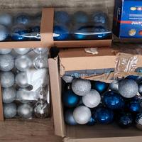 palline natale più luci