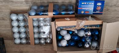 palline natale più luci