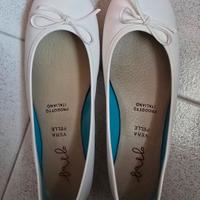 Scarpe ballerine bianche 