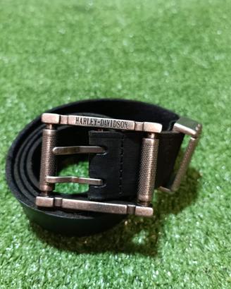 Harley Davidson cintura vera pelle 