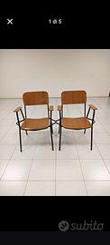 40 sedie vintage impilabili 