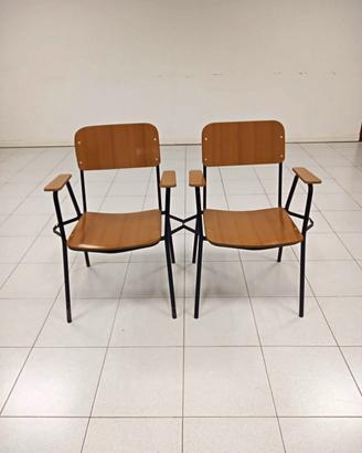 40 sedie vintage impilabili 