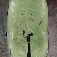 Passeggino ovetto culla BEBECAR verde come nuovo