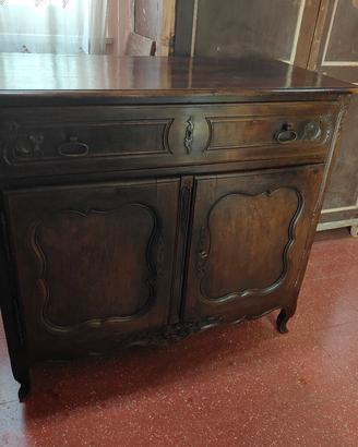 credenza antica in legno 