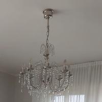 Stupendo  lampadario moderno in cristallo 