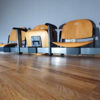 Sedia cinema/teatro con ribaltina