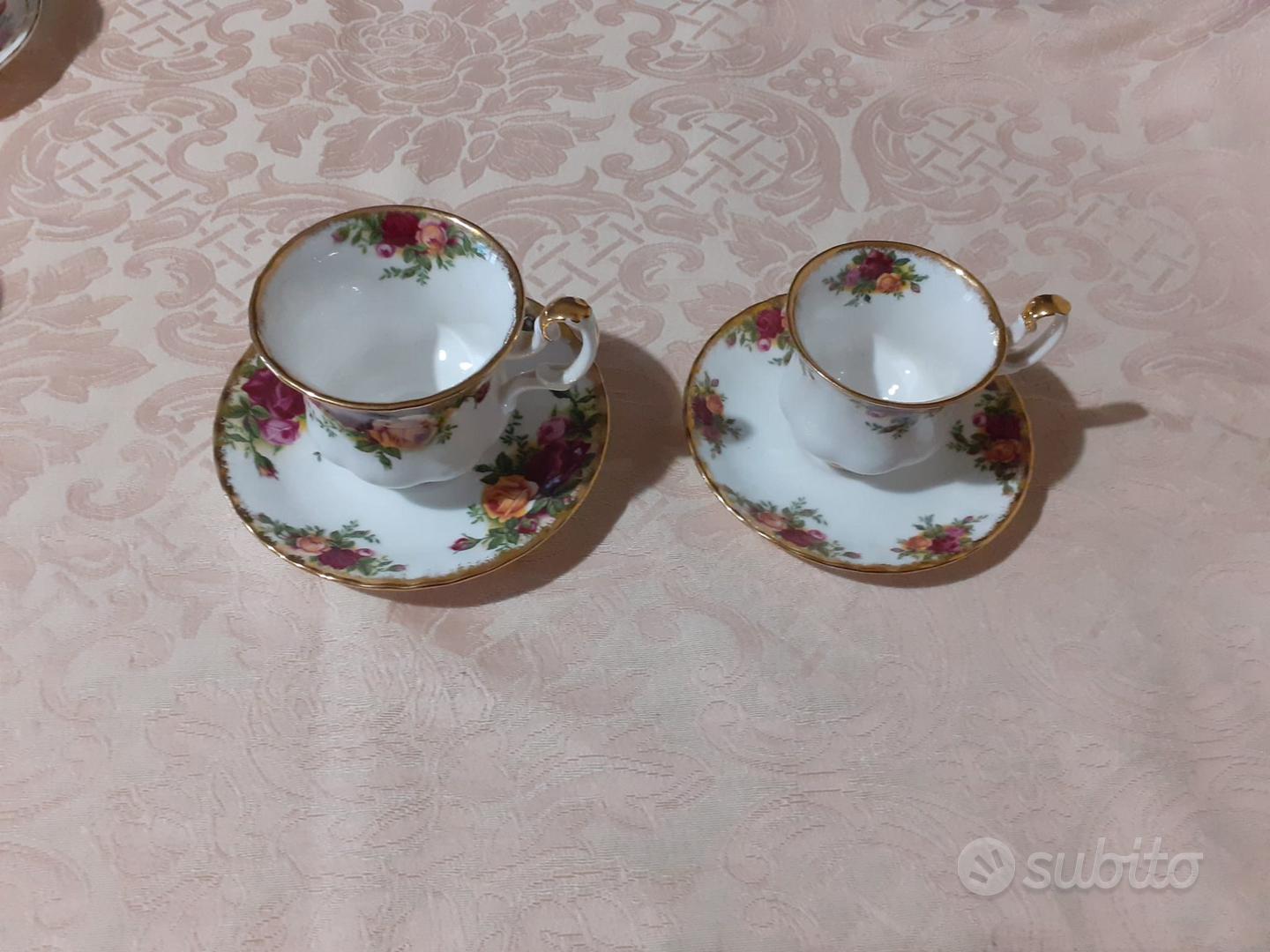 Royal Albert Old Country Roses Tazza da tè con piattino : :  Videogiochi