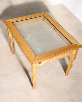 tavolino da salotto in legno  antico