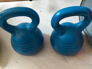 kettlebell 2 pesi da 5 kg 
