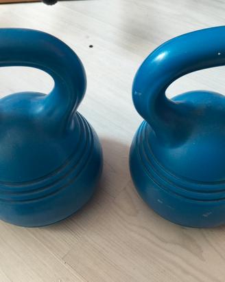 kettlebell 2 pesi da 5 kg 