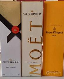Champagne 3 bottiglie vendibili anche singolarment