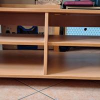 Mobile TV con rotelle 100x38x56cm